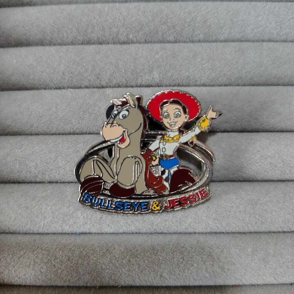 Y2K Disney Pixar Toy Story 2 Bullseye and Jessie 2005 Official Trading Pin